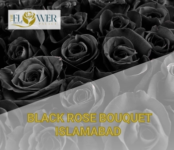 Black Rose Bouquet Islamabad