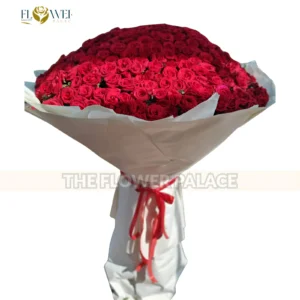 The Ultimate Tribute - 300 Fresh Red Roses Mega Bouquet