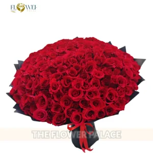 Massive luxury bouquet of 1000 fresh red roses for a grand romantic gesture delivery in Islamabad