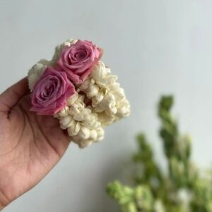 Jasmine (Motia) and Pink Rose Gajray